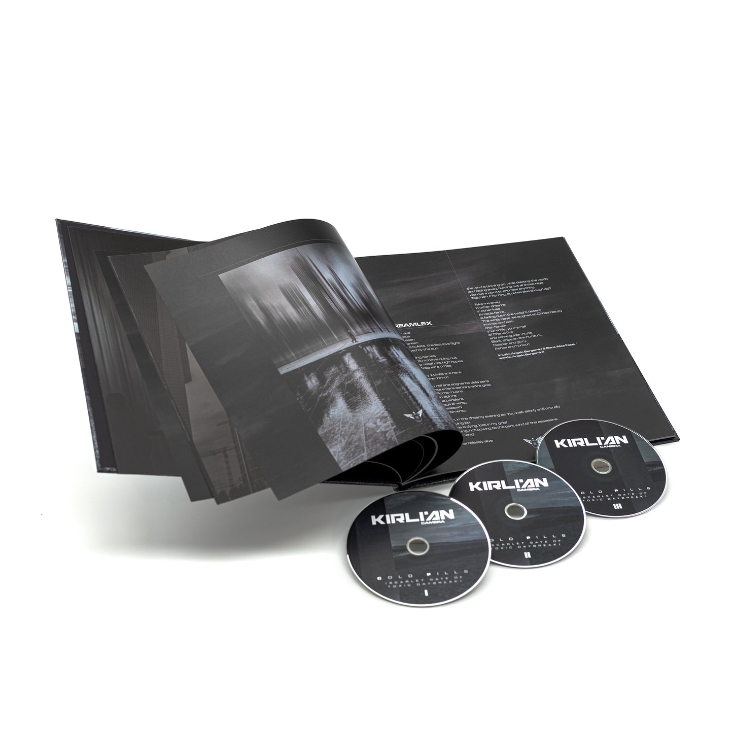 Kirlian Camera - Cold Pills (Scarlet Gate of Toxic Daybreak) (Artbook 3-CD)