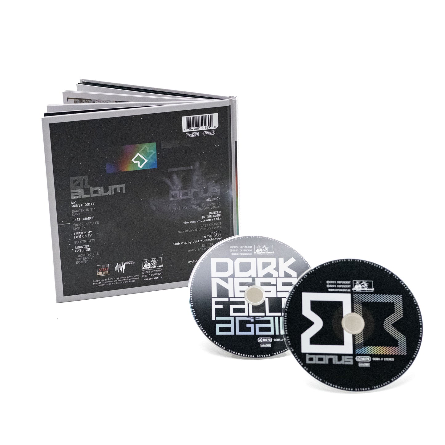 Beborn Beton - La oscuridad vuelve a caer (Libro de arte, 2 CD)