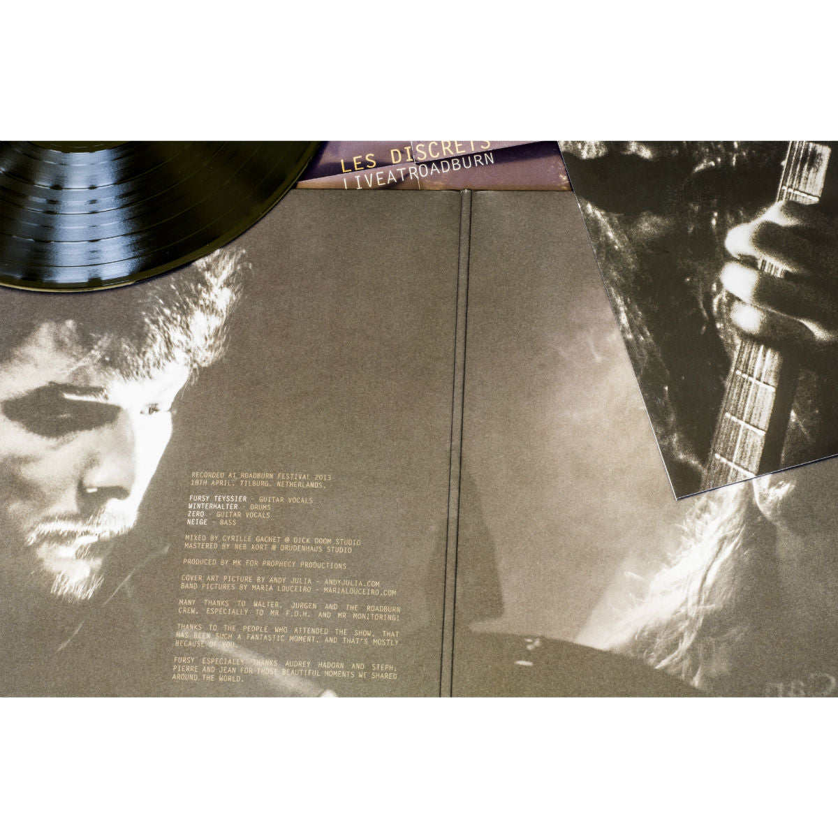 Les Discrets – Live at Roadburn (Vinyl-Klapp-LP – schwarz)