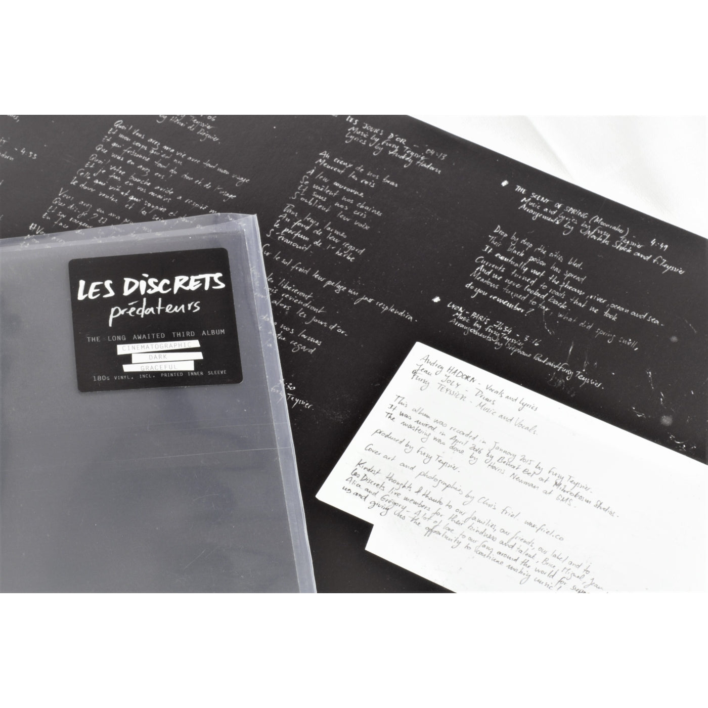Les Discrets - Prédateurs (Vinyl LP - black)