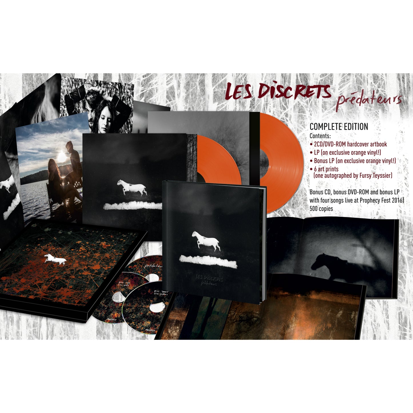 Les Discrets - Prédateurs (Boxset / Bundle - Complete Box - orange)