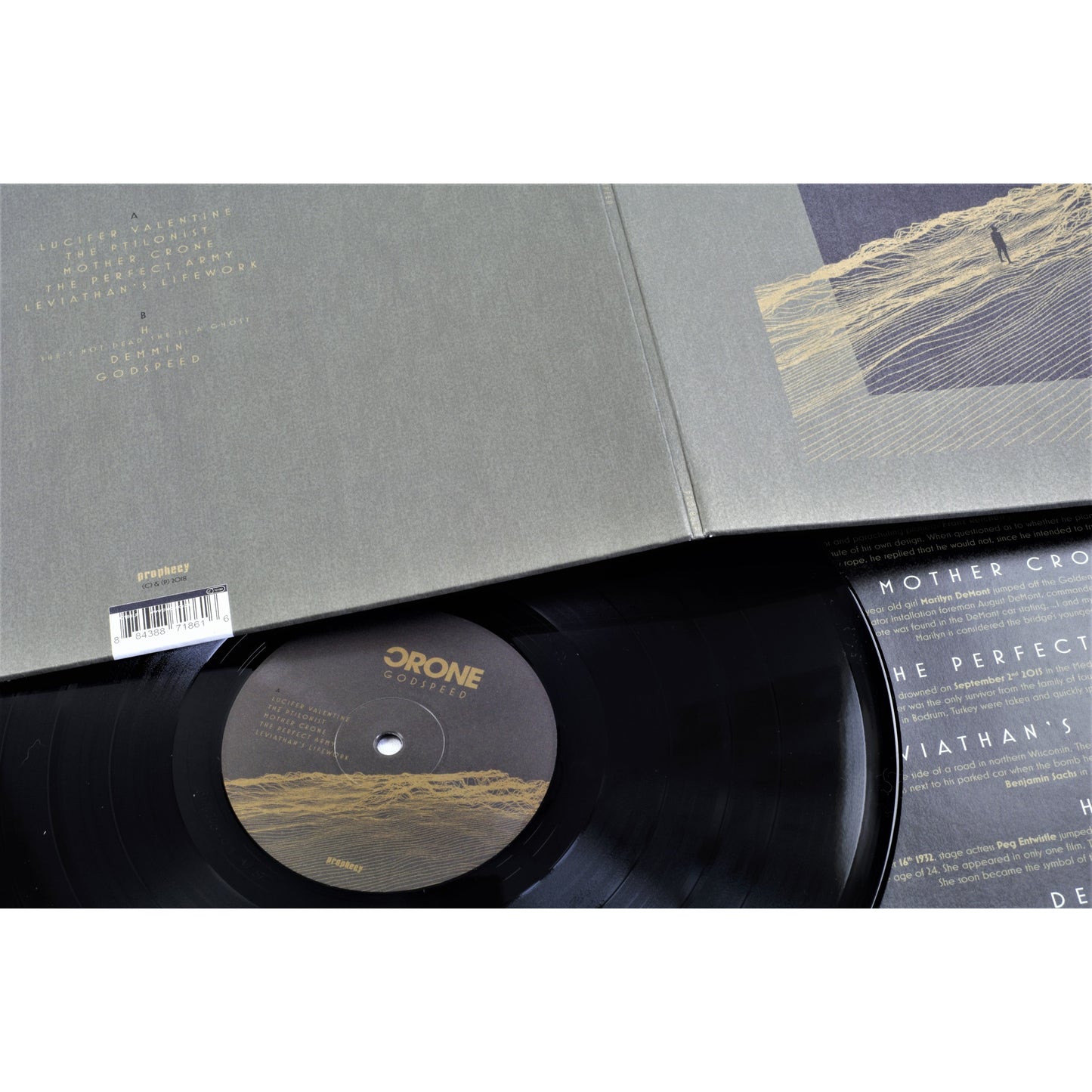 Crone – Godspeed (Vinyl-Klapp-LP)