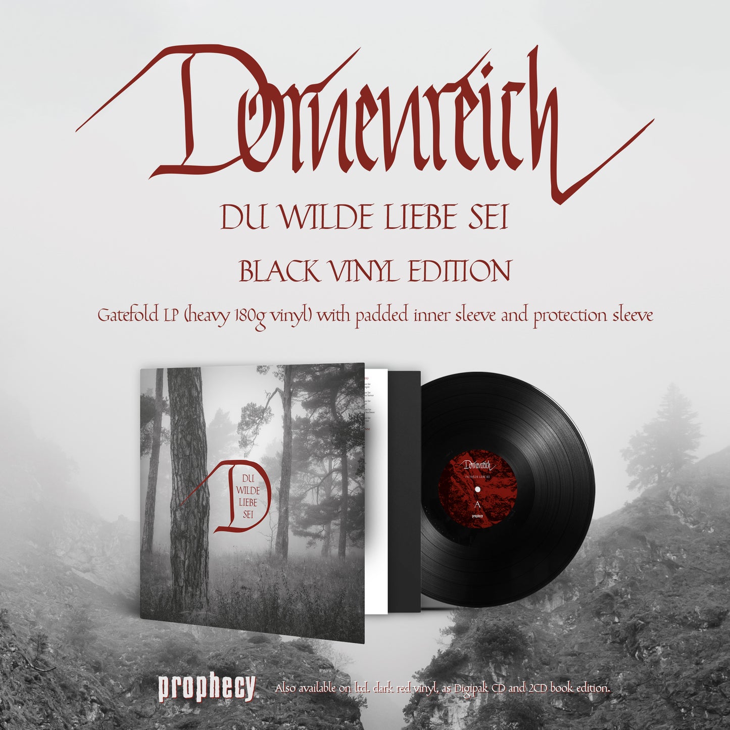 Dornenreich - Du wilde Liebe sei (Vinyl Gatefold LP - Black)