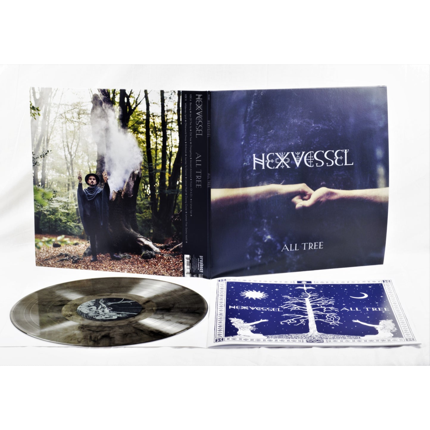Hexvessel - All Tree (Vinyl Gatefold LP - Clear-black marble)