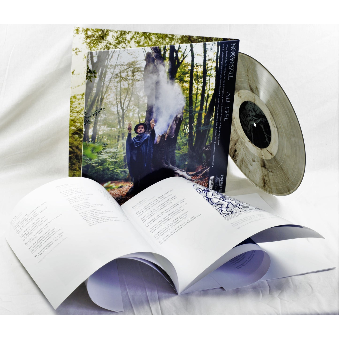 Hexvessel - All Tree (Vinyl Gatefold LP - Clear-black marble)
