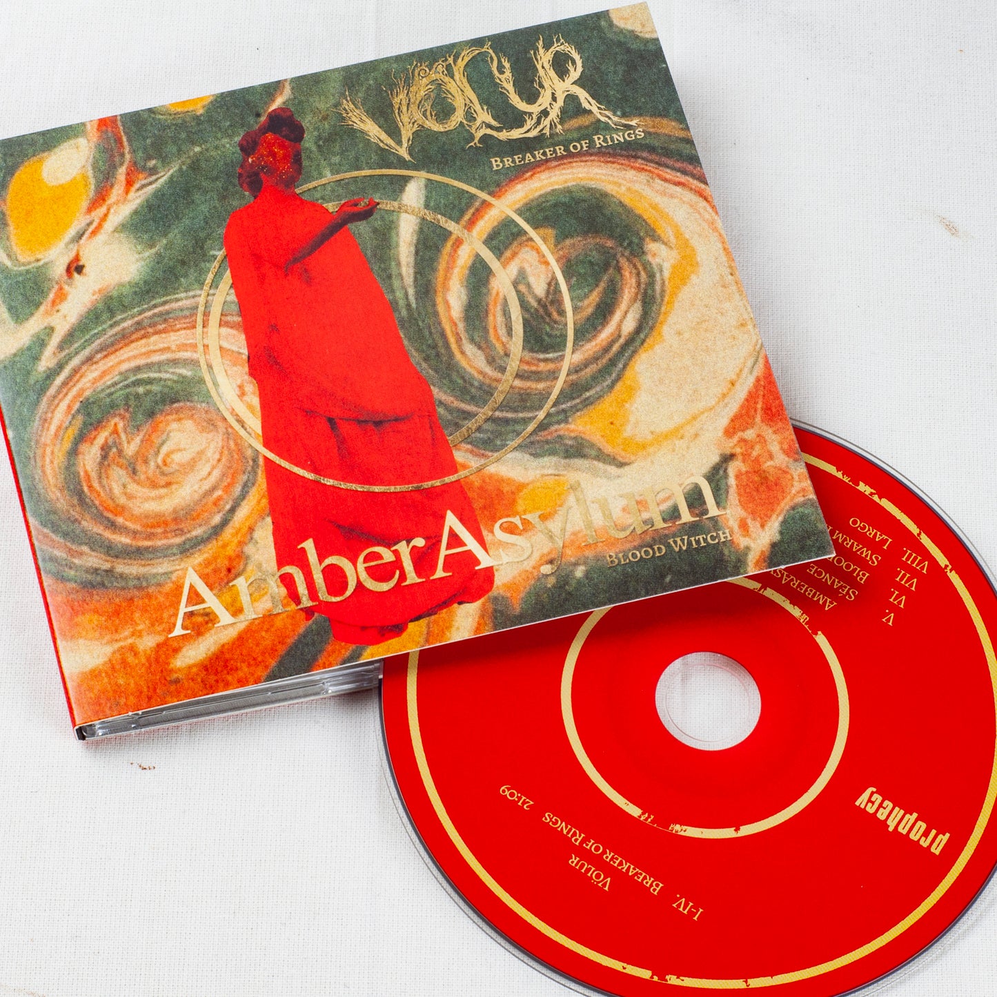 Völur - Rompedor de Anillos / Bruja de Sangre (Völur / Asilo Ámbar) (CD Digipak)