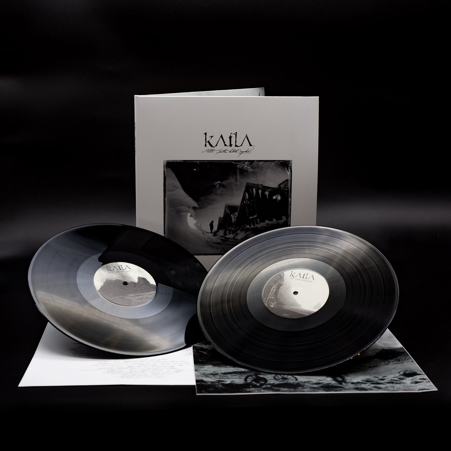 Katla - Allt þetta Helvítis Myrkur (Boxset / Bundle - Complete Box - White/Black Marble)