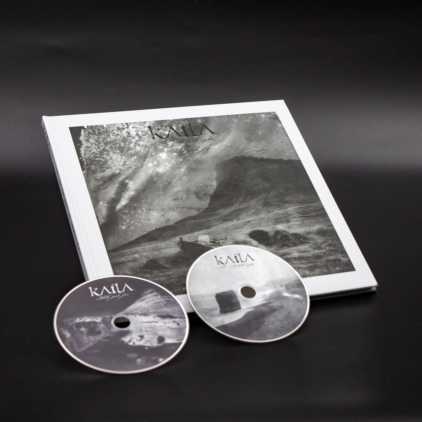 Katla - Allt þetta Helvítis Myrkur (Boxset / Bundle - Complete Box - White/Black Marble)