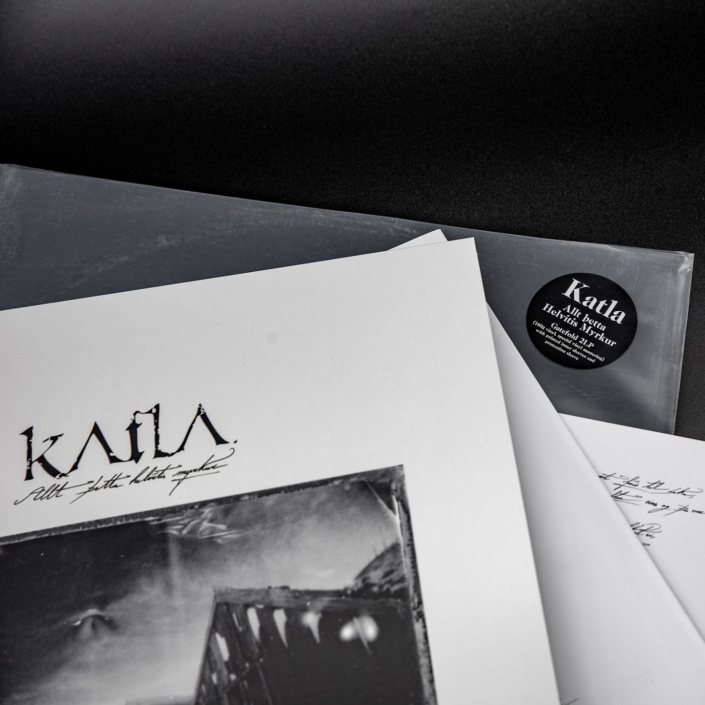 Katla - Allt þetta Helvítis Myrkur (Boxset / Bundle - Complete Box - White/Black Marble)