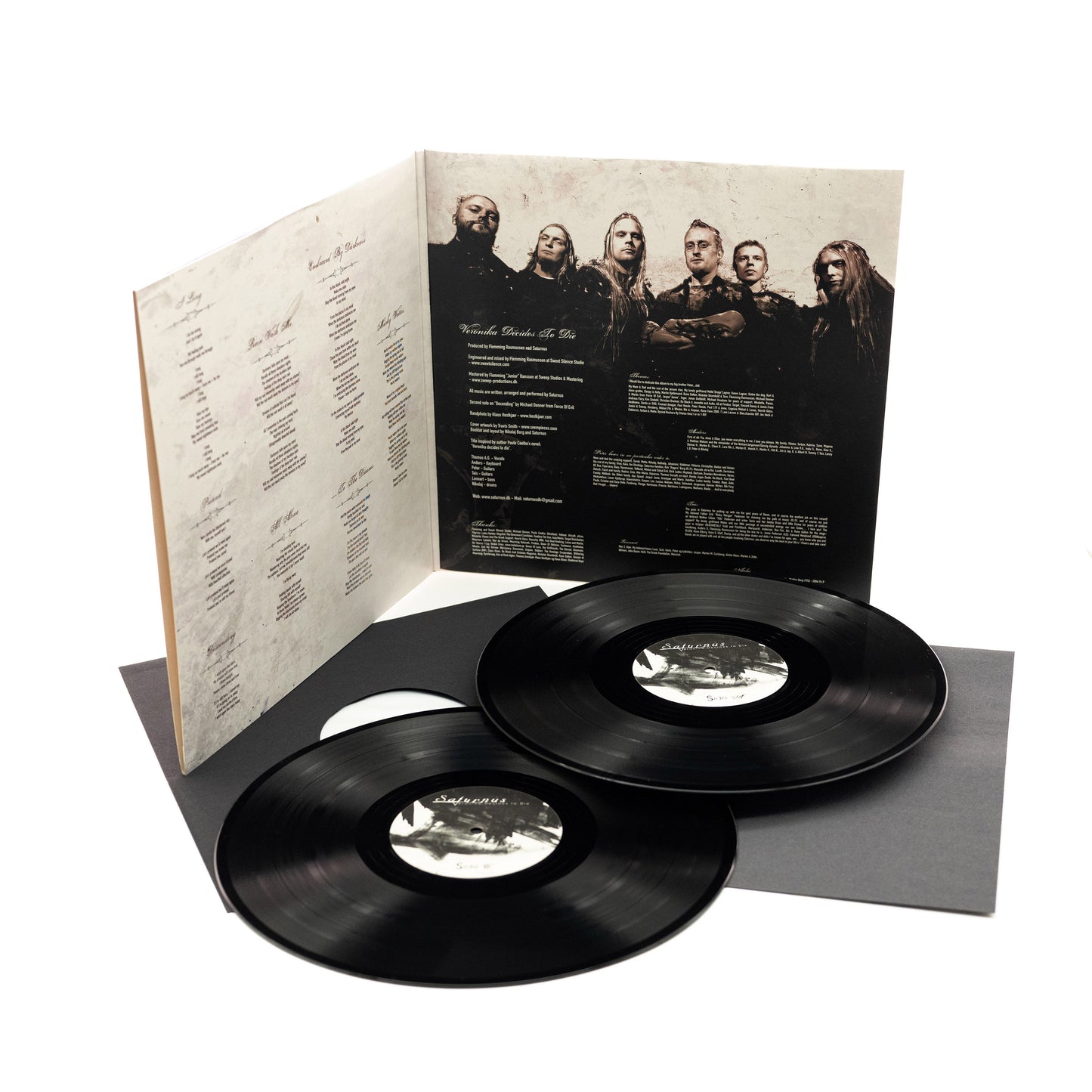 Saturnus - Veronika Decides To Die (Vinyl 2-LP Gatefold - Black)