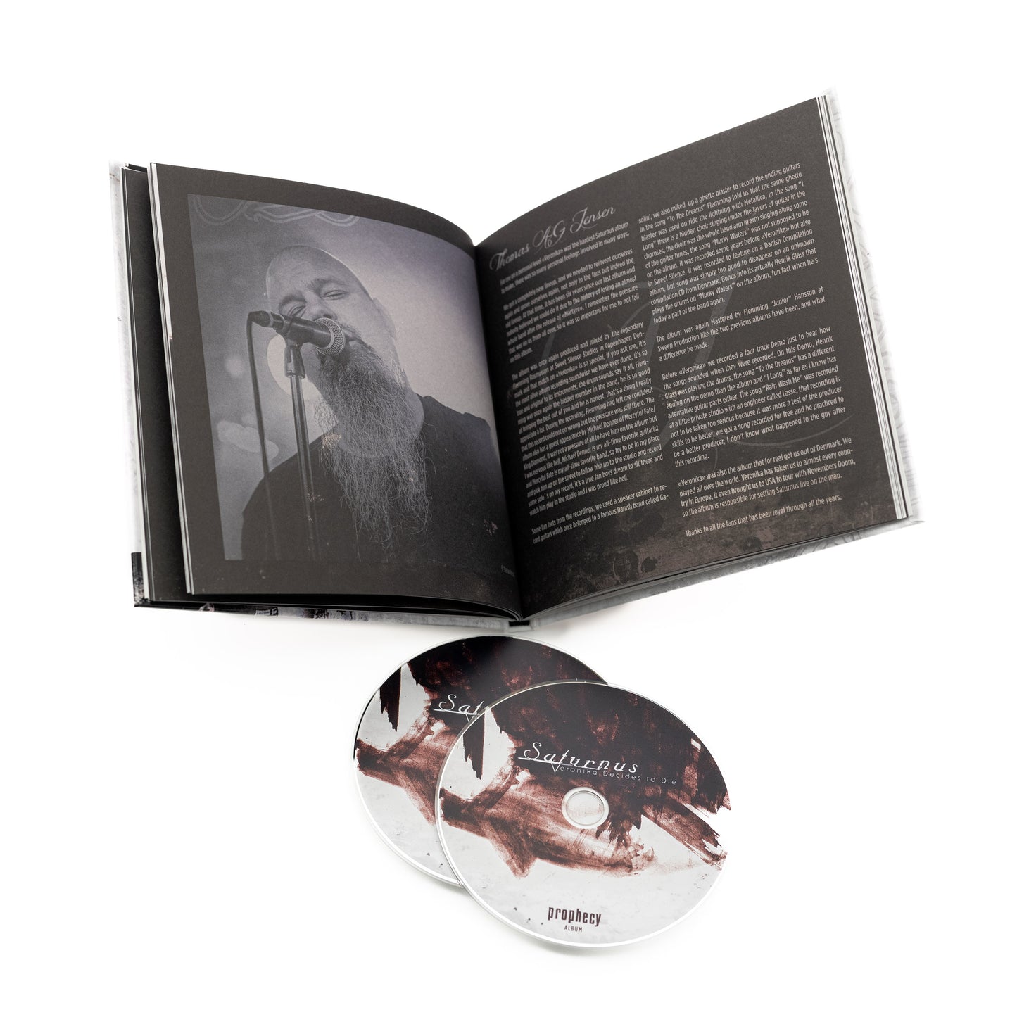 Saturnus - Veronika decide morir (libro de arte 2-CD)