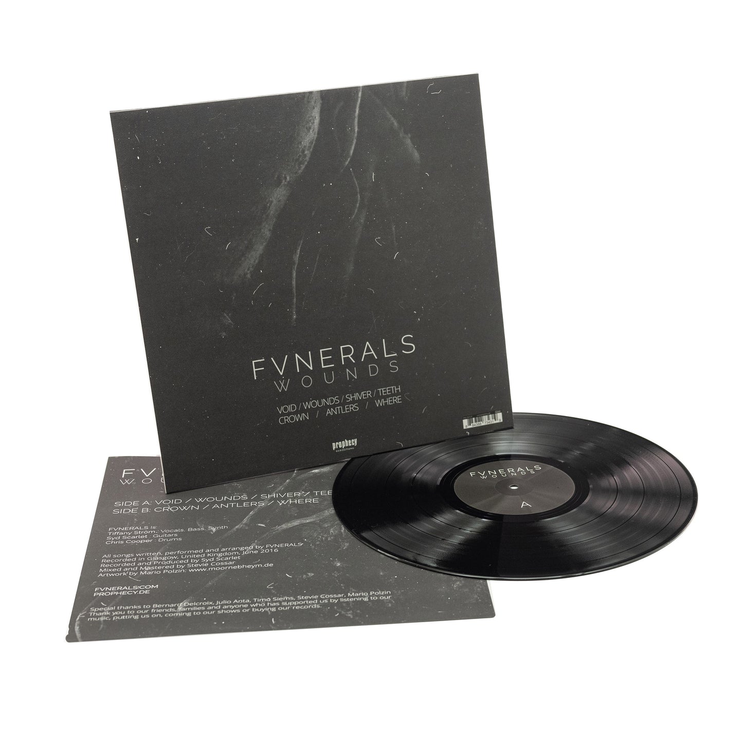 Fvnerals - Wounds (Vinyl LP - Black)