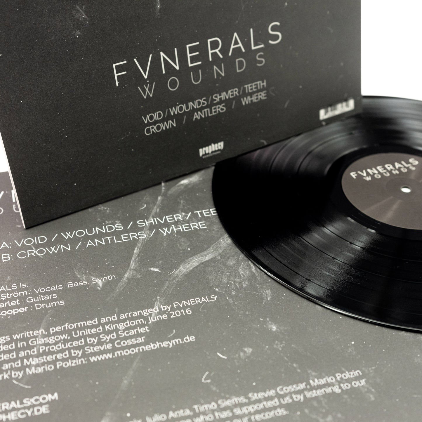 Fvnerals - Wounds (Vinyl LP - Black)