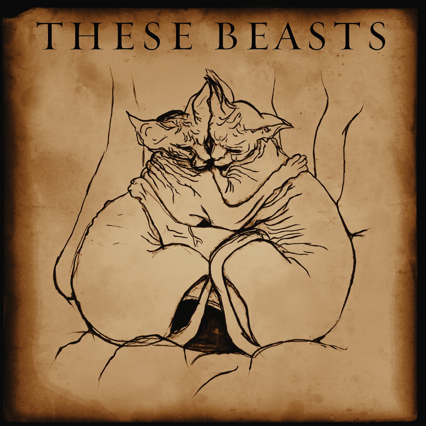 These Beasts - These Beasts (Vinyl LP - Clear/Oxblood/Aqua)