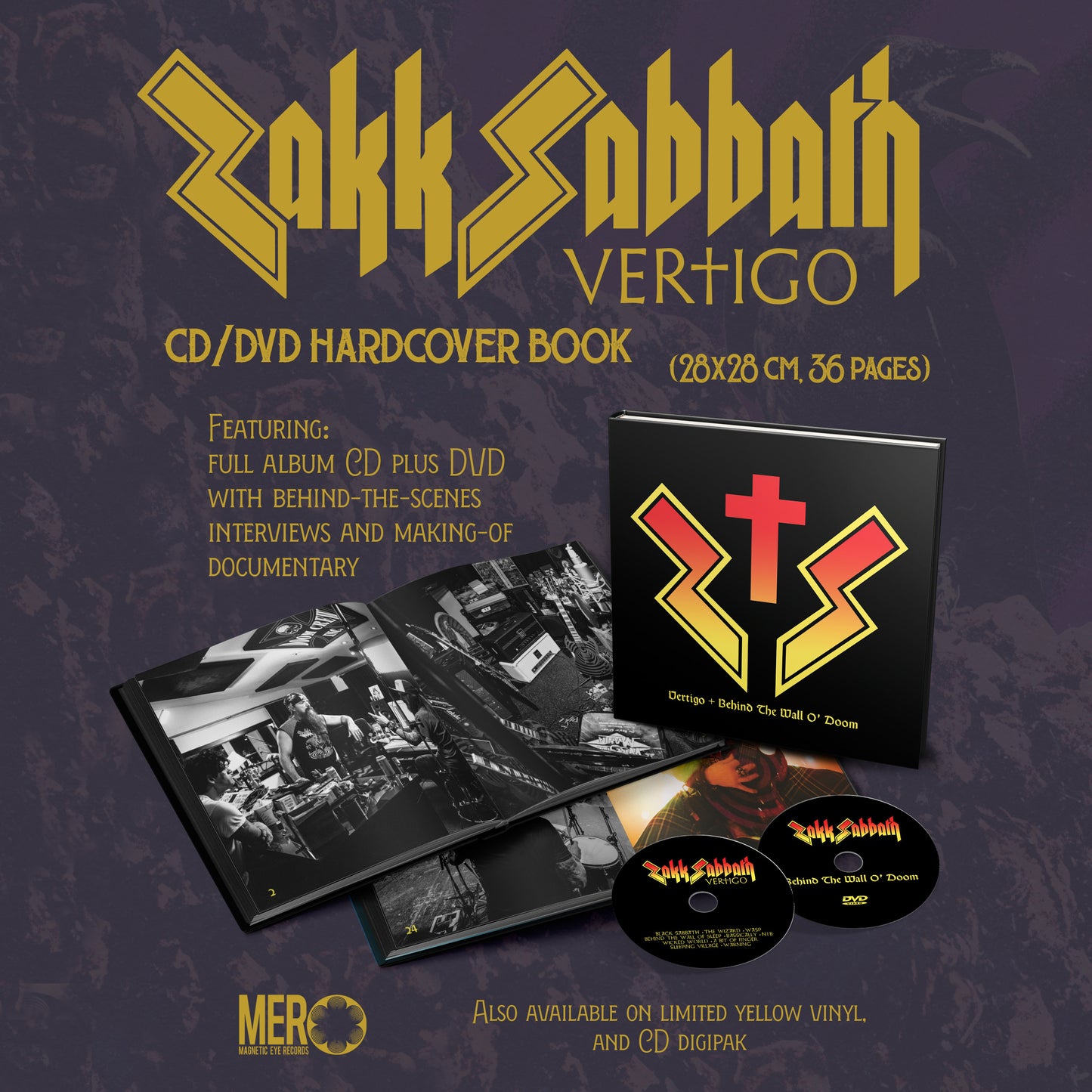 Zakk Sabbath - Vertigo (Video - Artbook CD+DVD)