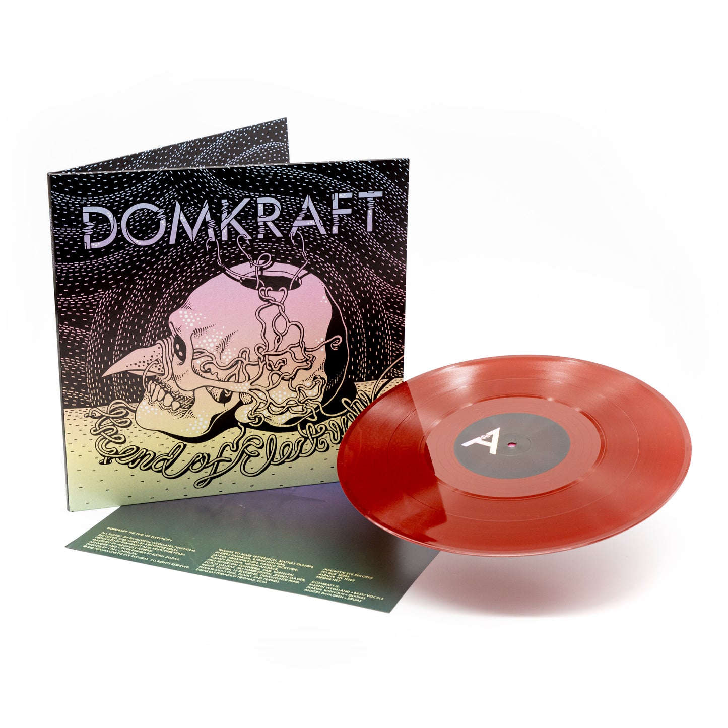 Domkraft - The End of Electricity (Vinyl Gatefold LP - Oxblood Red)