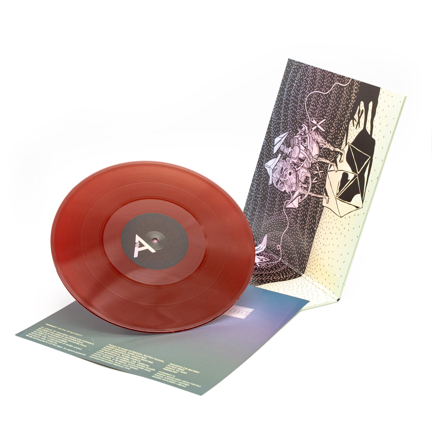 Domkraft - The End of Electricity (Vinyl Gatefold LP - Oxblood Red)