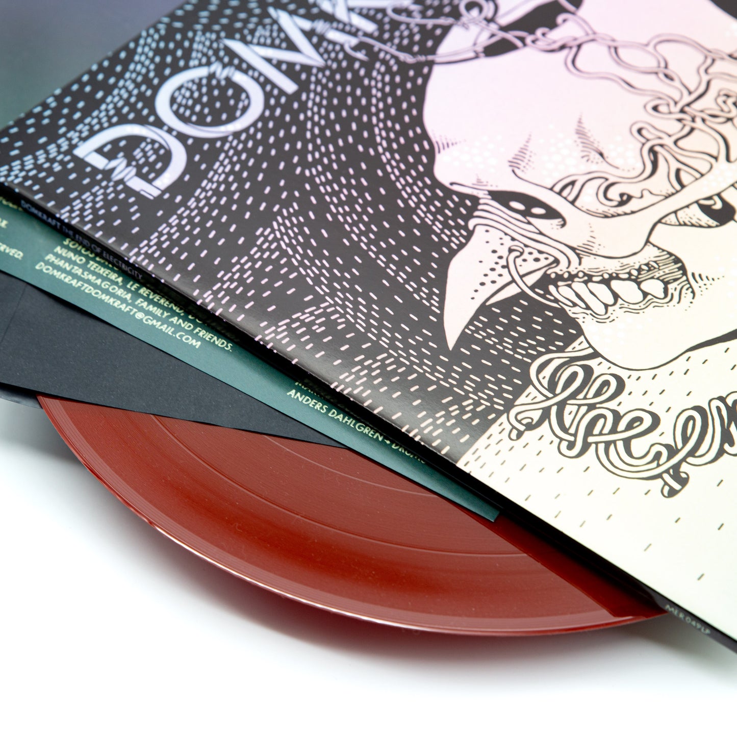 Domkraft - The End of Electricity (Vinyl Gatefold LP - Oxblood Red)