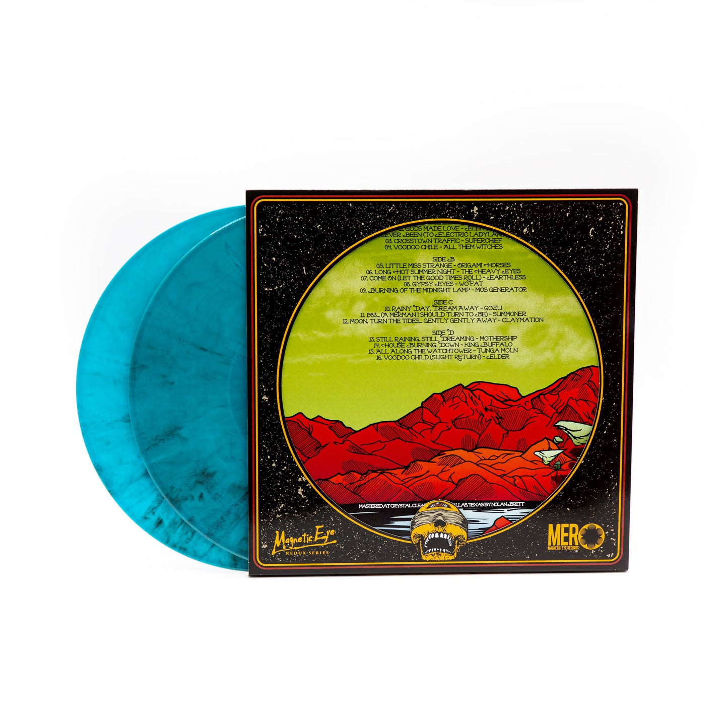 Verschiedene Künstler – Electric Ladyland (Redux) (Vinyl 2-LP Gatefold – Hellblau/Schwarz Marmor)