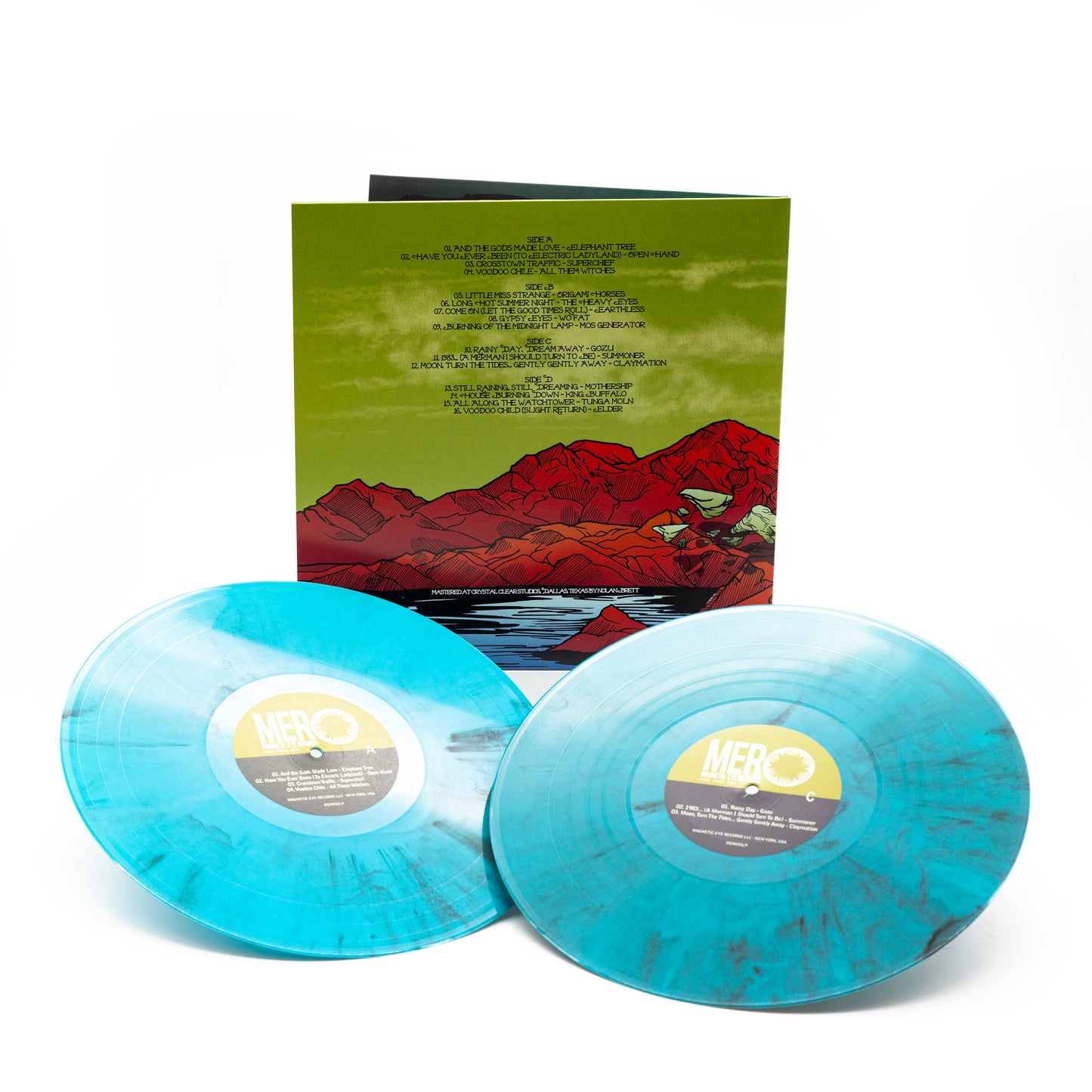 Verschiedene Künstler – Electric Ladyland (Redux) (Vinyl 2-LP Gatefold – Hellblau/Schwarz Marmor)