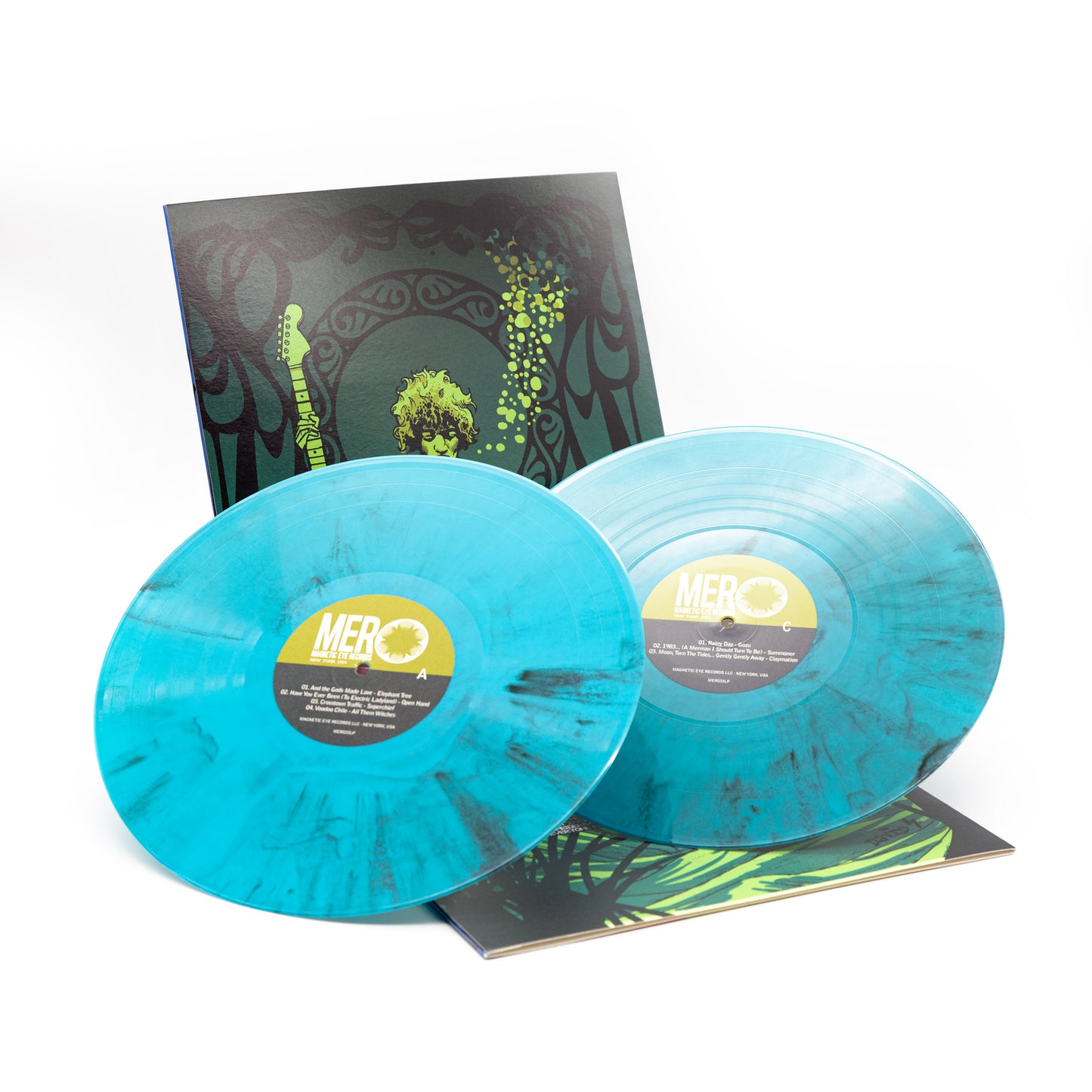 Verschiedene Künstler – Electric Ladyland (Redux) (Vinyl 2-LP Gatefold – Hellblau/Schwarz Marmor)