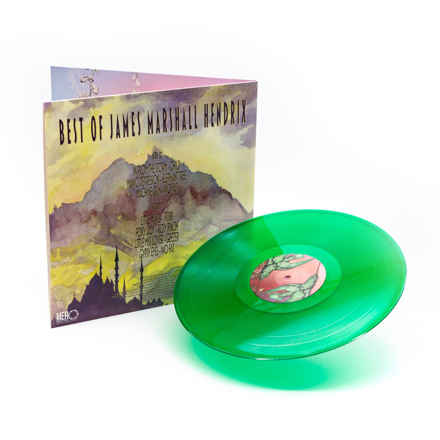 Various Artists - Best of James Marshall Hendrix (Redux) (Vinyl Gatefold LP - Light Green Transparent)
