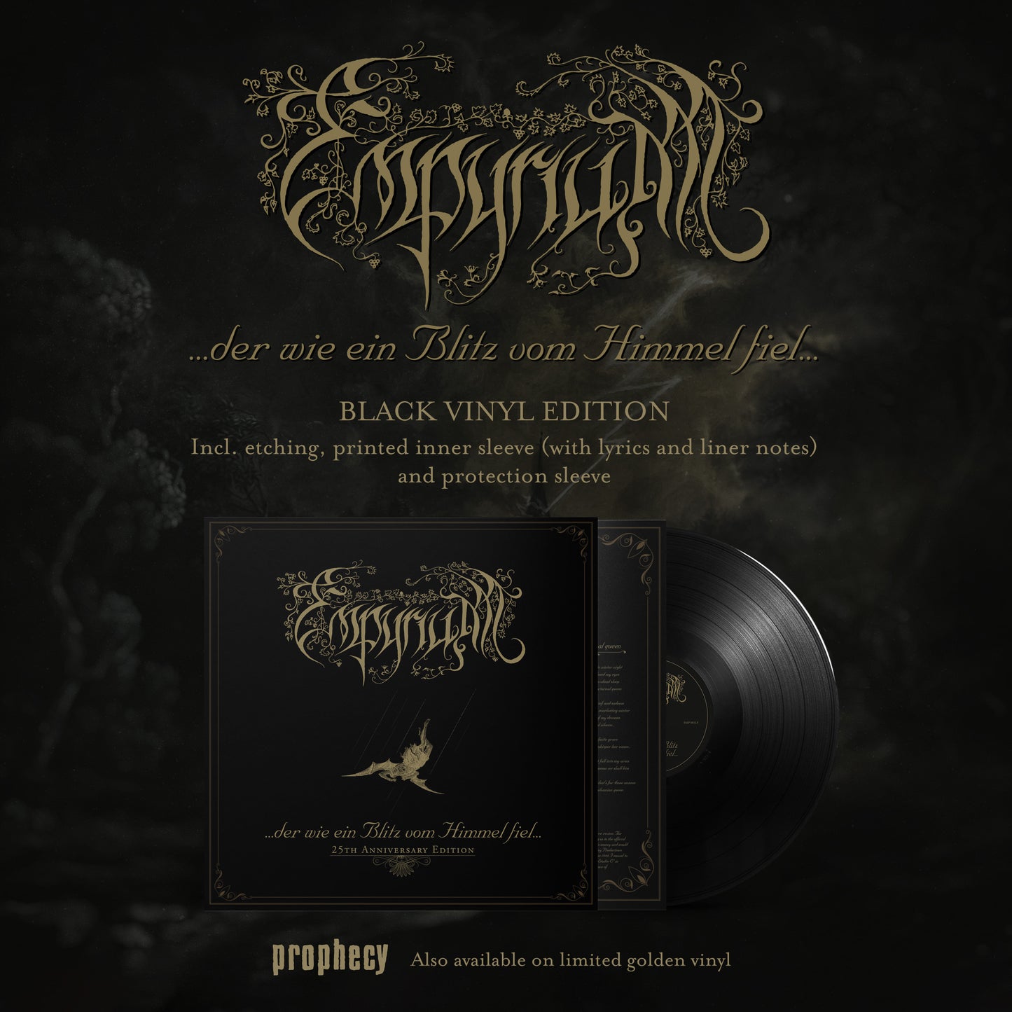 Empyrium - Der Wie Ein Blitz Vom Himmel Fiel (Vinyl LP - Black)