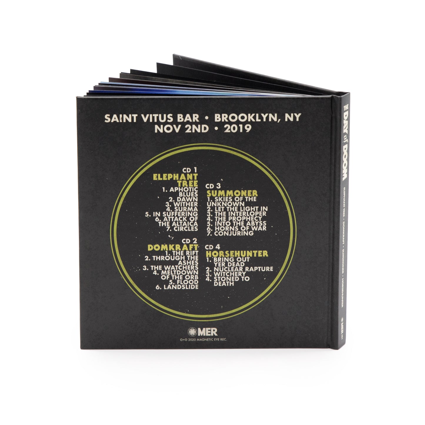 Various Artists - Day of Doom Live (Artbook - Book 4-CD)