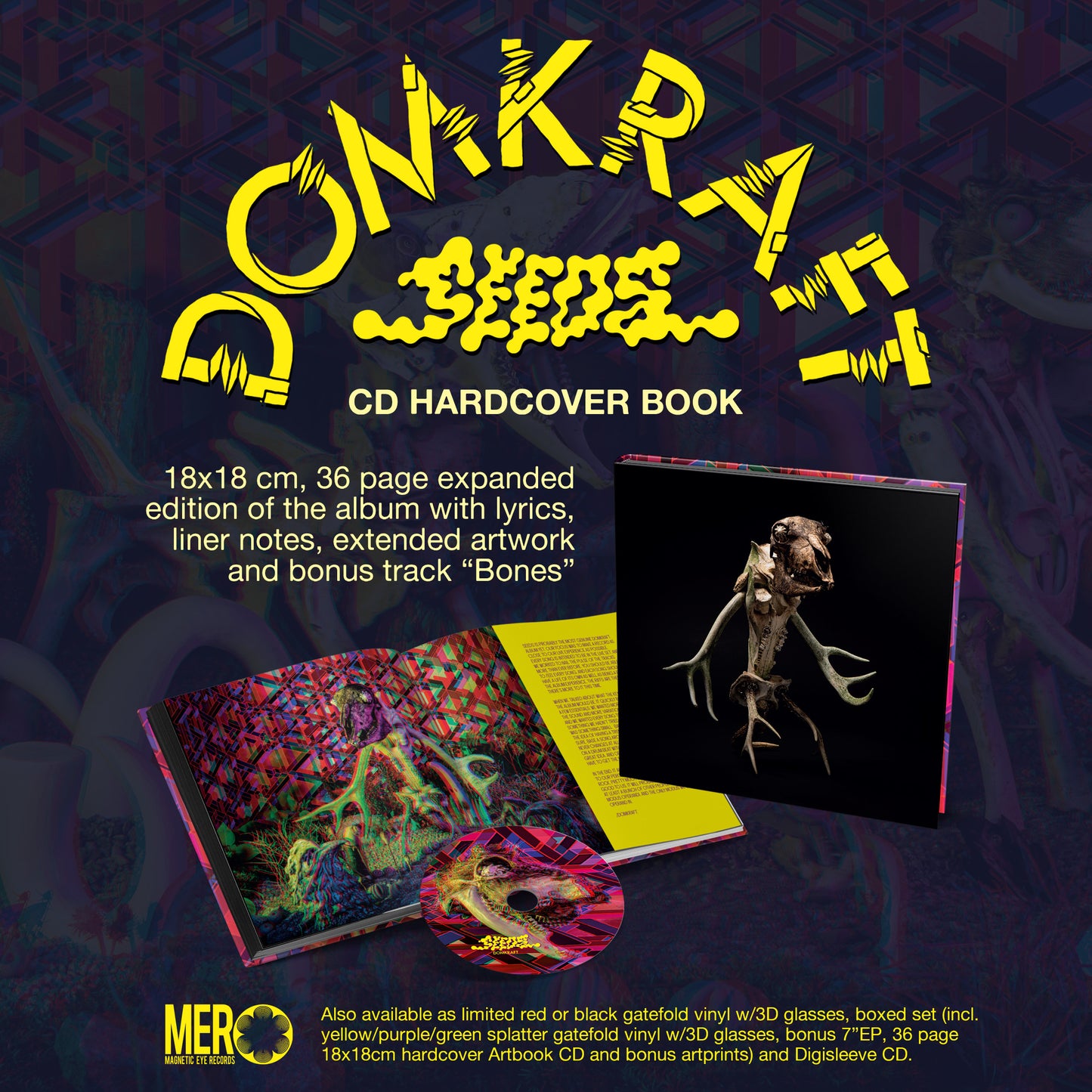 Domkraft - Seeds (Artbook - Book CD)