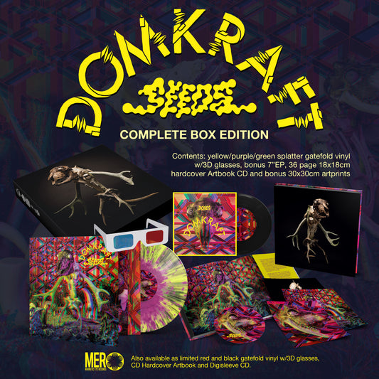 Domkraft - Seeds (Boxset / Bundle - Box - Yellow with Purple and Green Splatter)