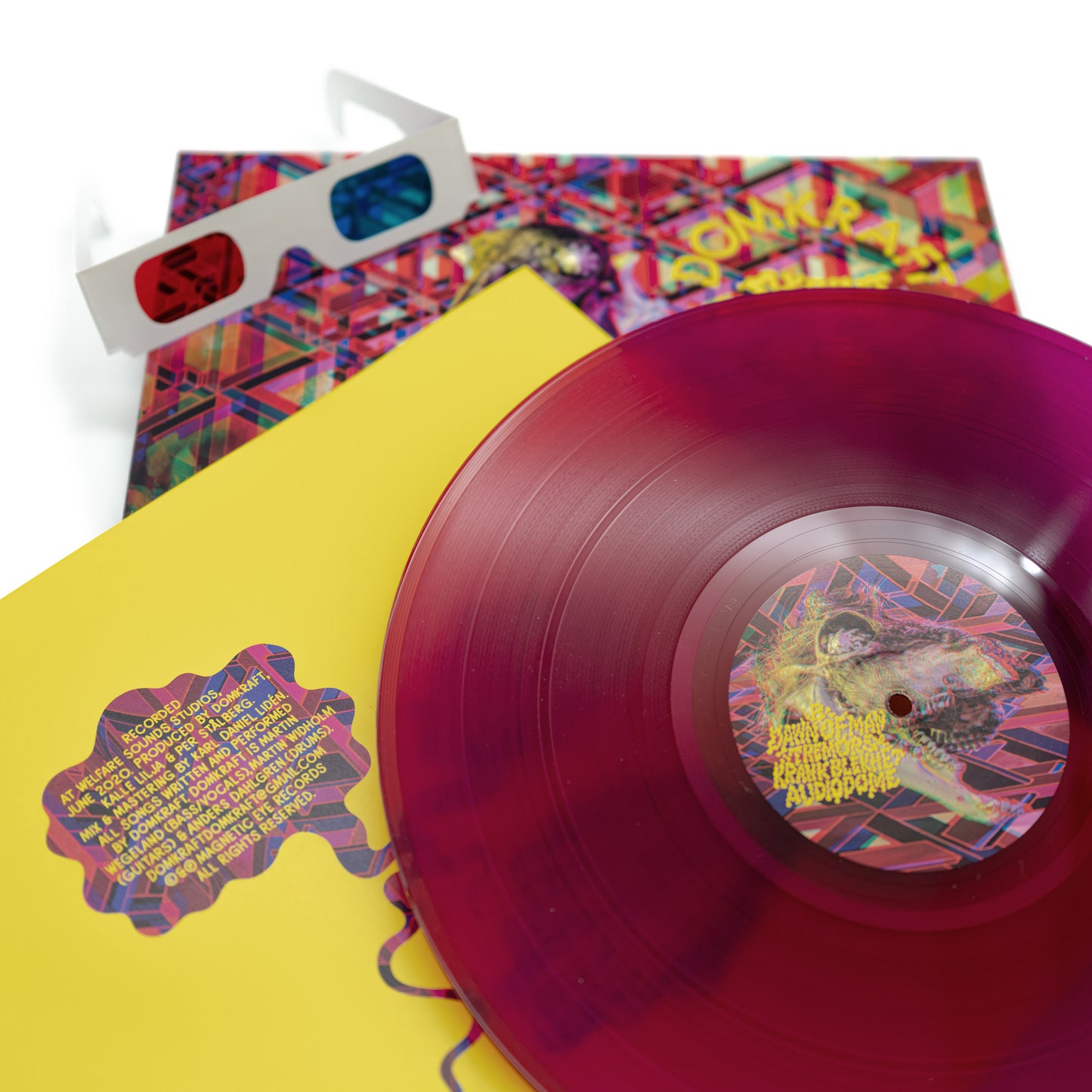Domkraft - Seeds (Vinilo Gatefold LP - Violeta Transparente)