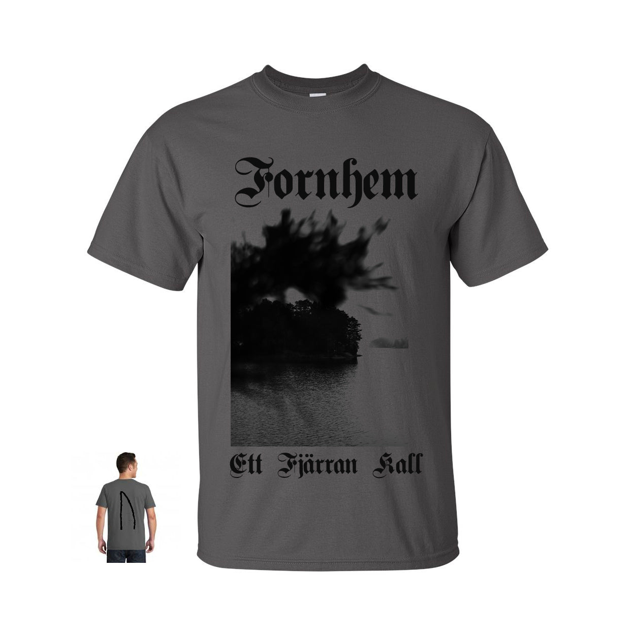 Fornhem - Ett Fjärran Kall (T-Shirt - charcoal solid)