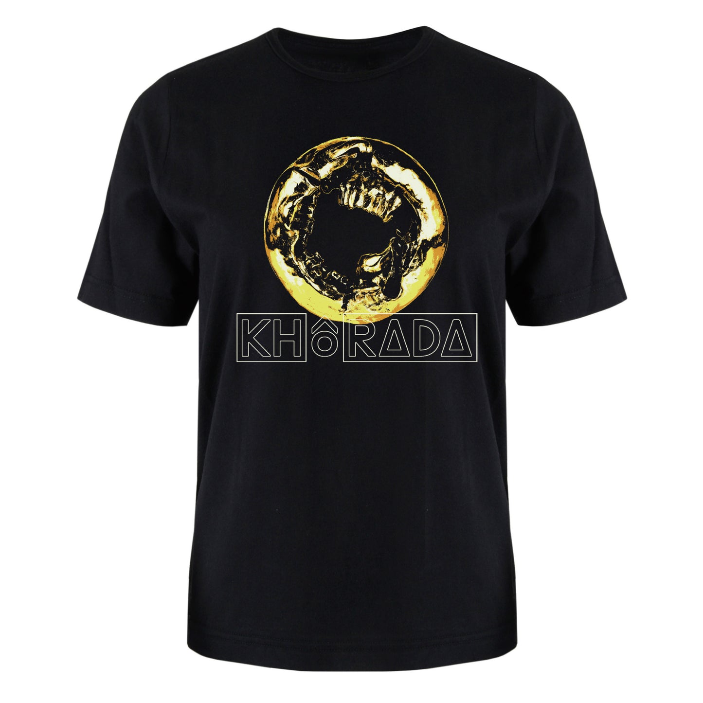Khôrada – Glacial Gold (T-Shirt – schwarz)