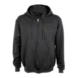 Strid - Logo Bronze (Sudadera con capucha y cremallera - Negra)