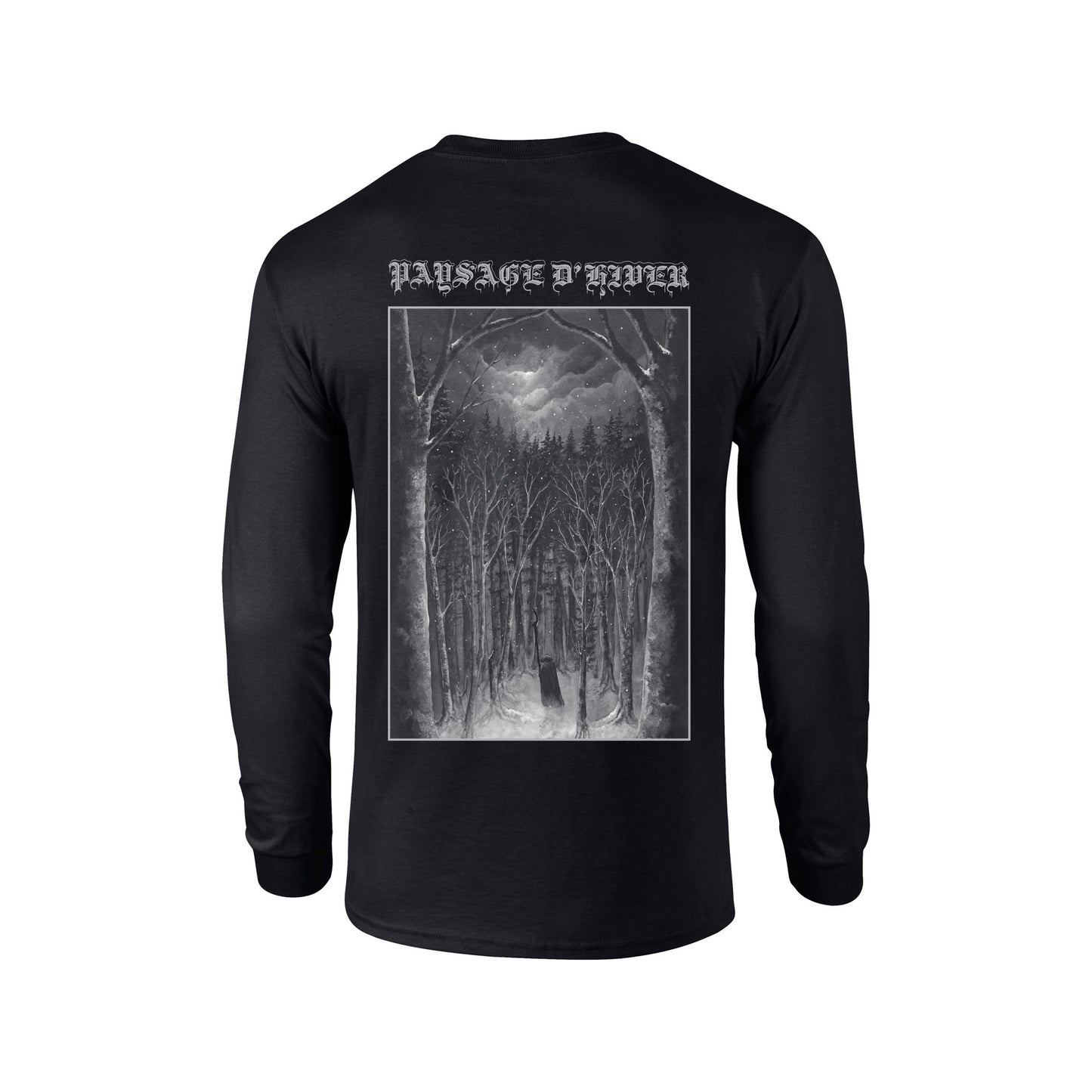 Paysage D'Hiver - Im Wald (Longsleeve - Black)