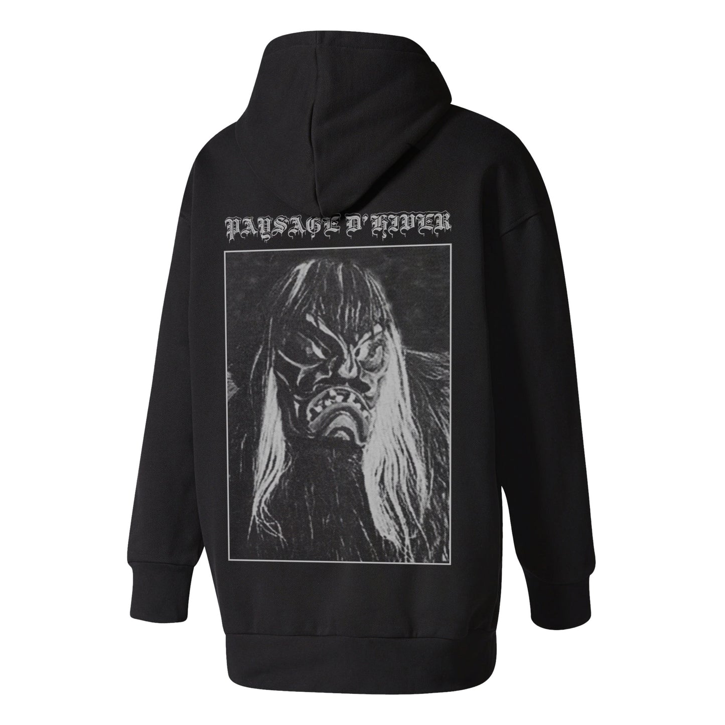 Paysage D'Hiver - Geister (Zip Hooded Sweater - XXL - Black)