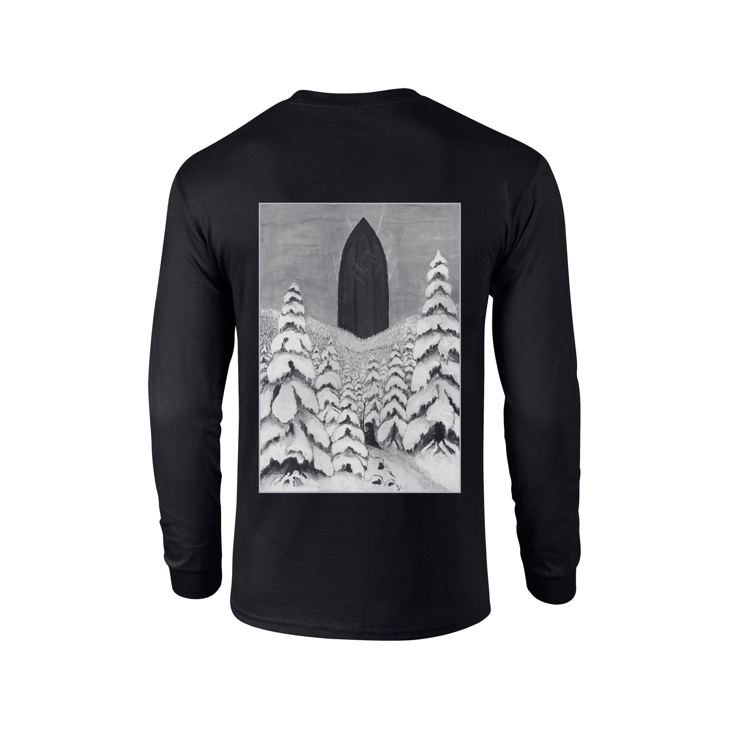 Paysage d'Hiver - Das Tor (Longsleeve - black)