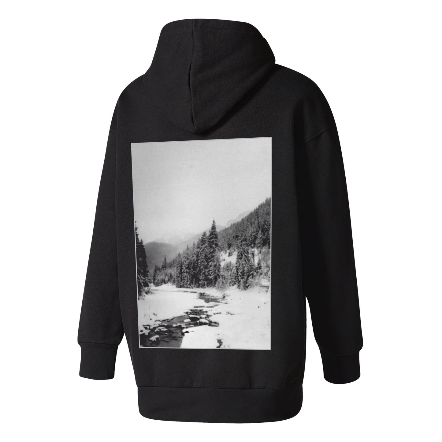 Paysage d'Hiver - Kristall & Isa (Zip Hooded Sweater - S - black)