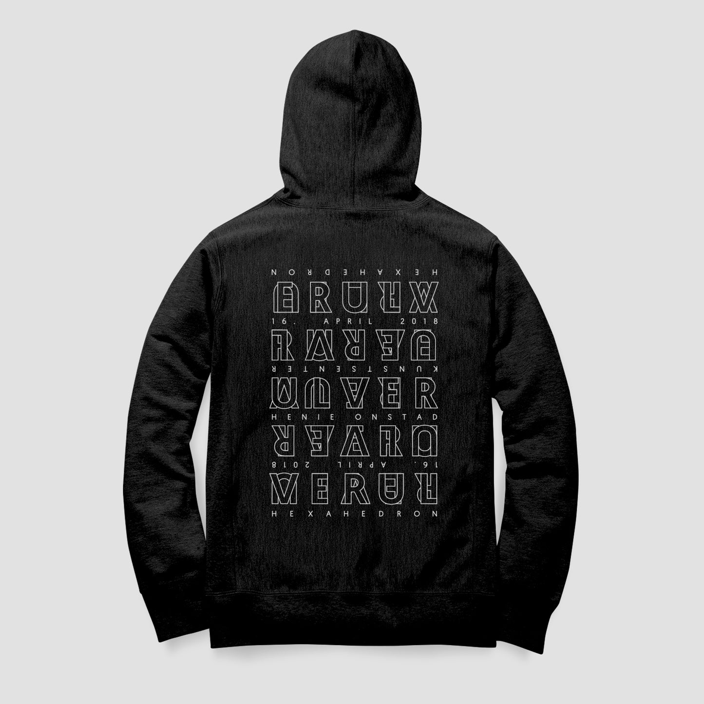 Ulver - Hexaedro (Sudadera con capucha y cremallera - Talla S - negra)