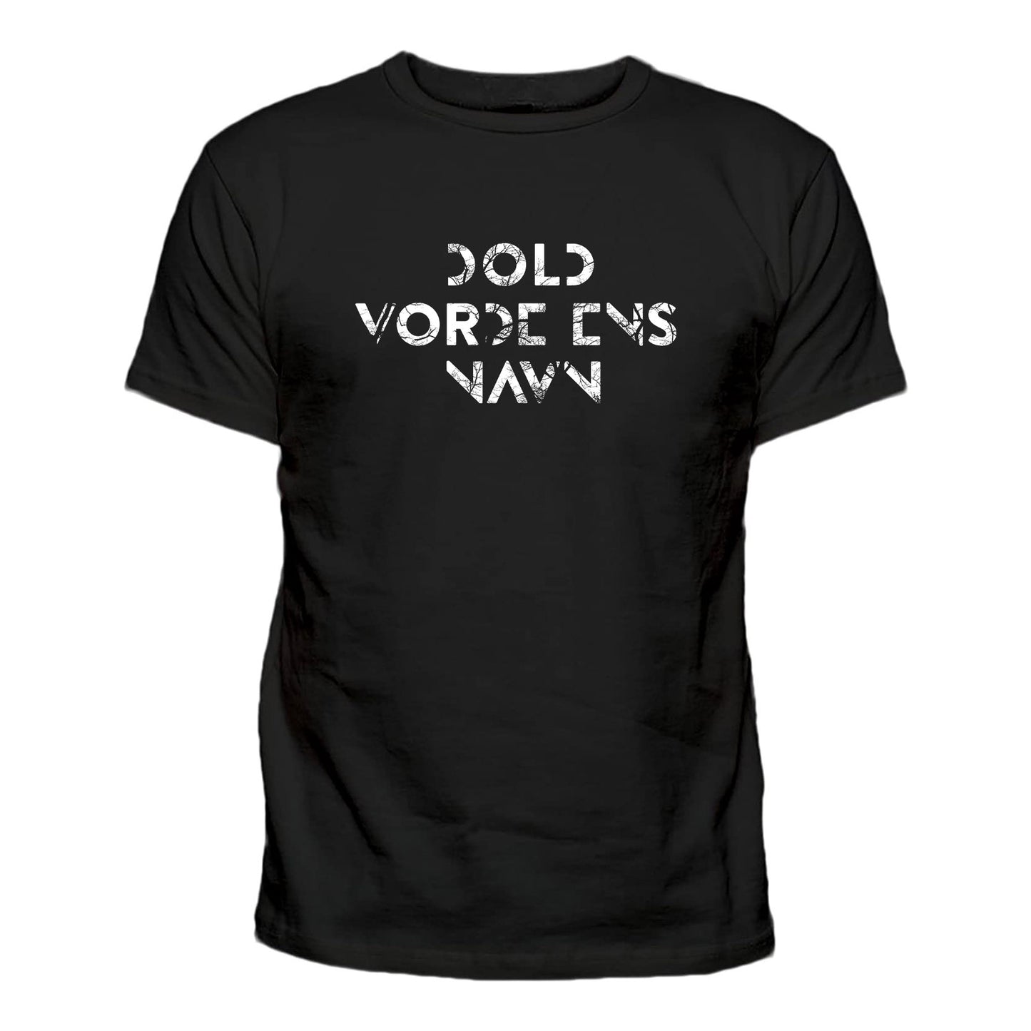 Dold Vorde Ens Navn - Logo (Camiseta - Negro)