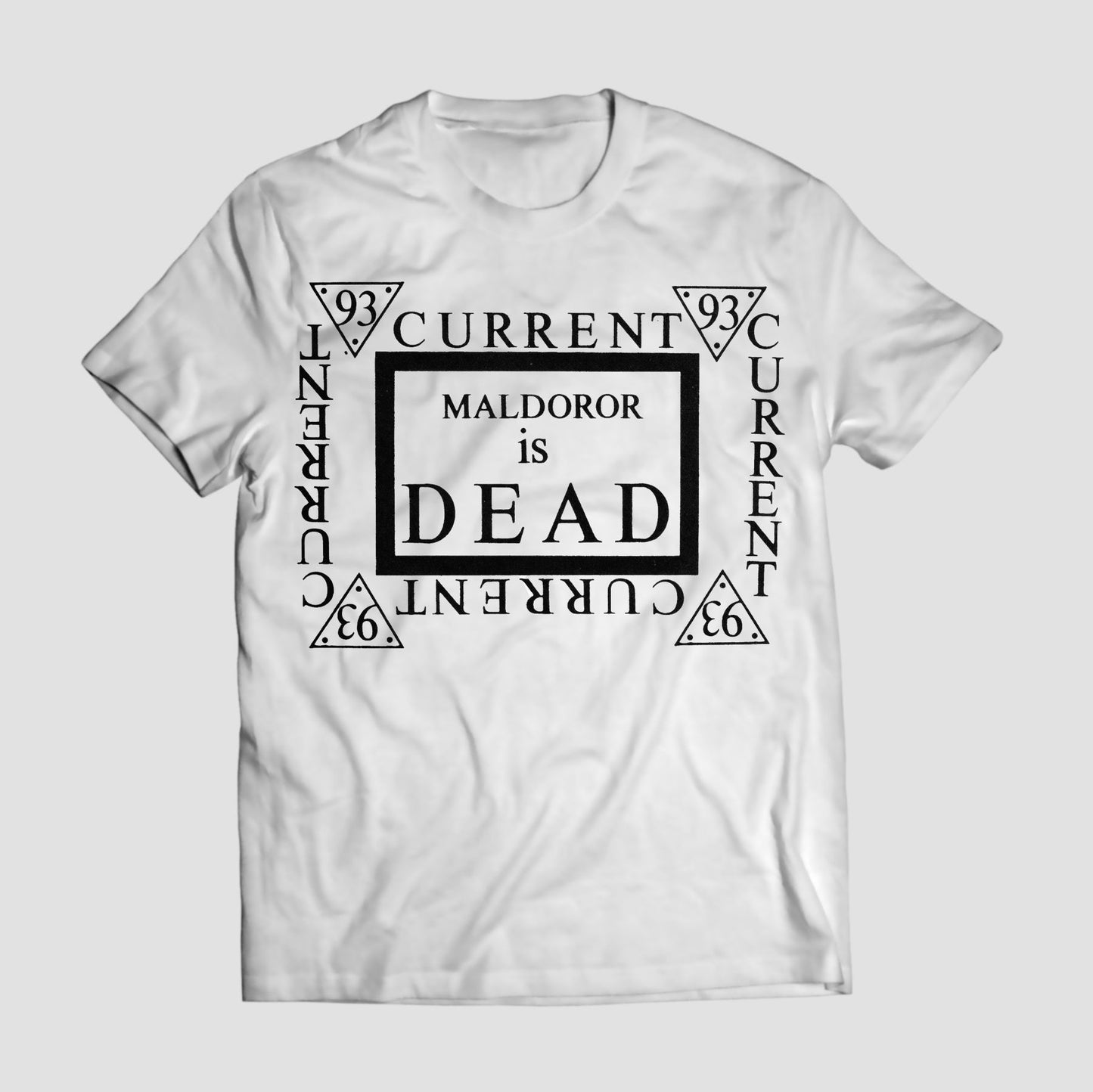 Current 93 - Maldoror ha muerto (Camiseta blanca)