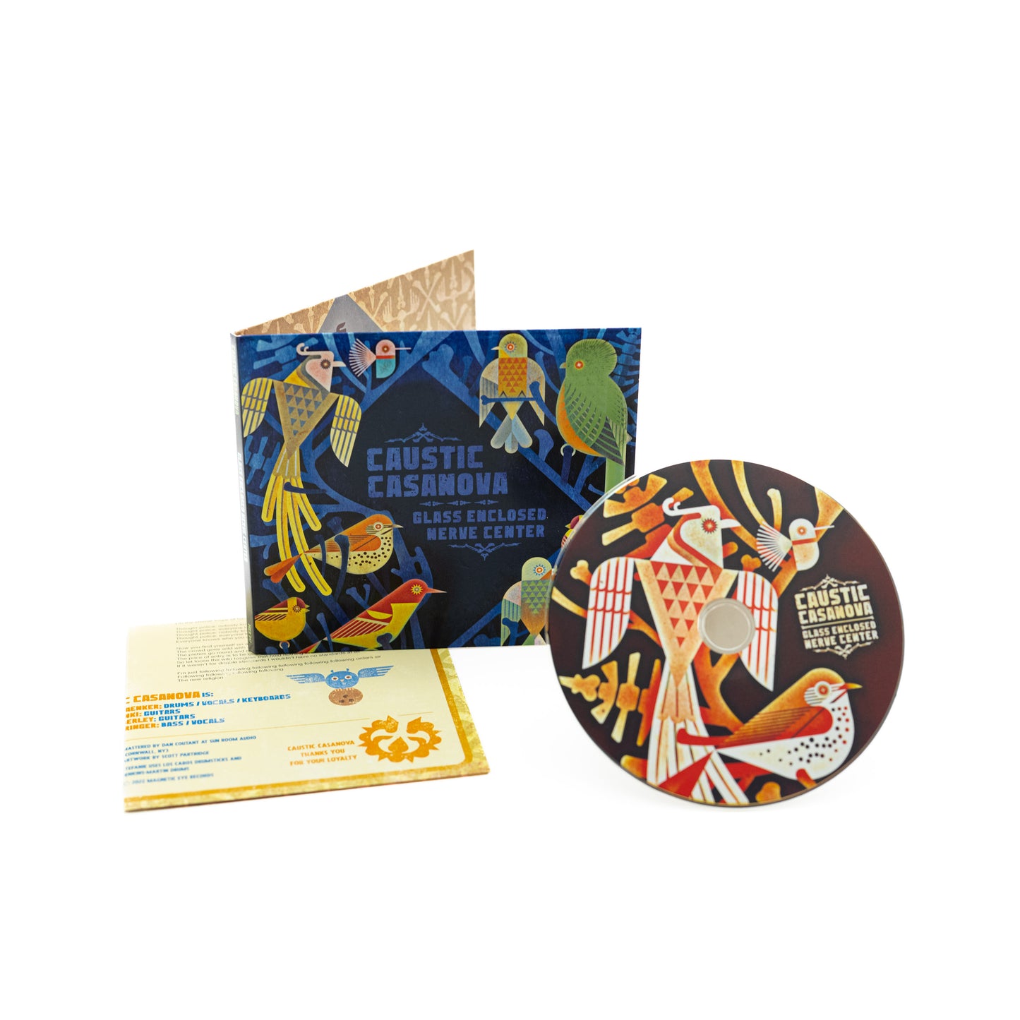 Caustic Casanova - Glass Enclosed Nerve Center (CD Digisleeve)