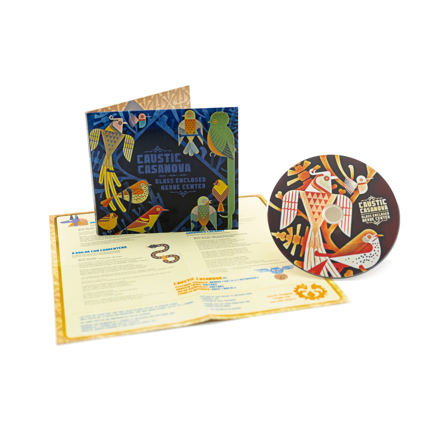 Caustic Casanova - Glass Enclosed Nerve Center (CD Digisleeve)