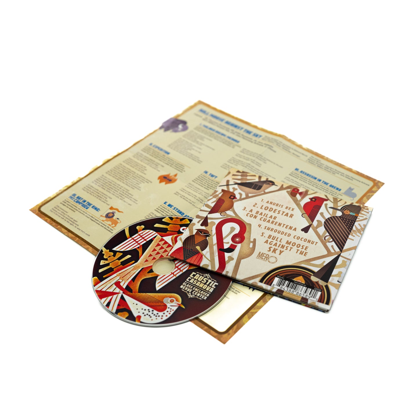 Caustic Casanova - Glass Enclosed Nerve Center (CD Digisleeve)