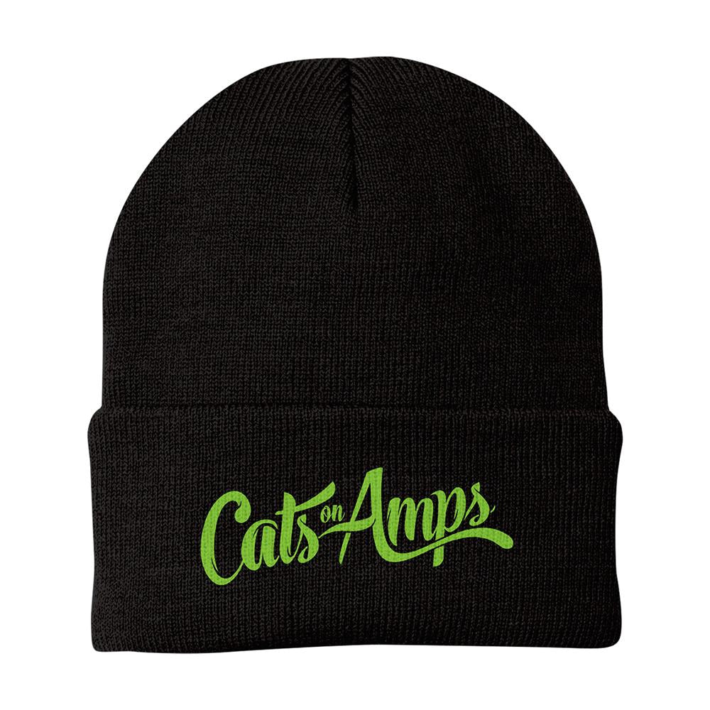 Cats On Amps - Script Logo (Beanie)