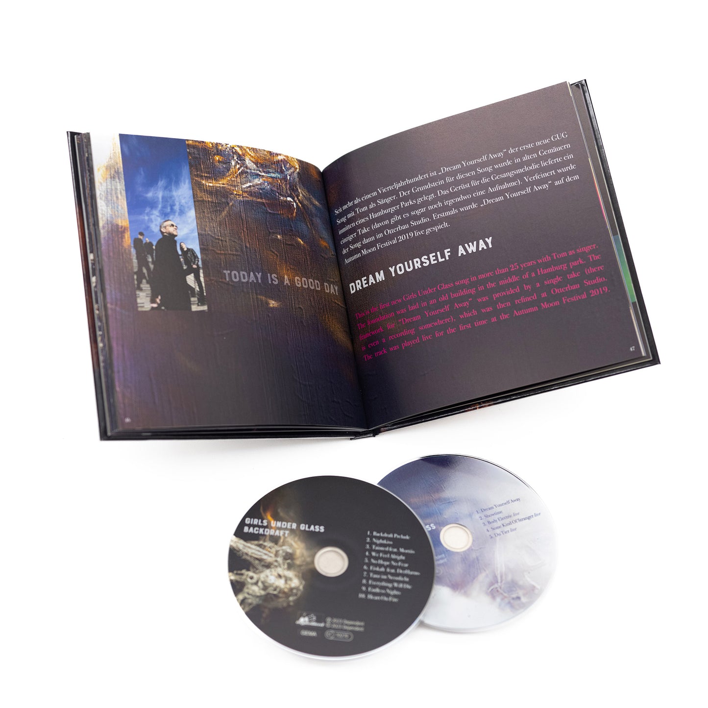 Girls Under Glass - Backdraft (Artbook - Book 2-CD)