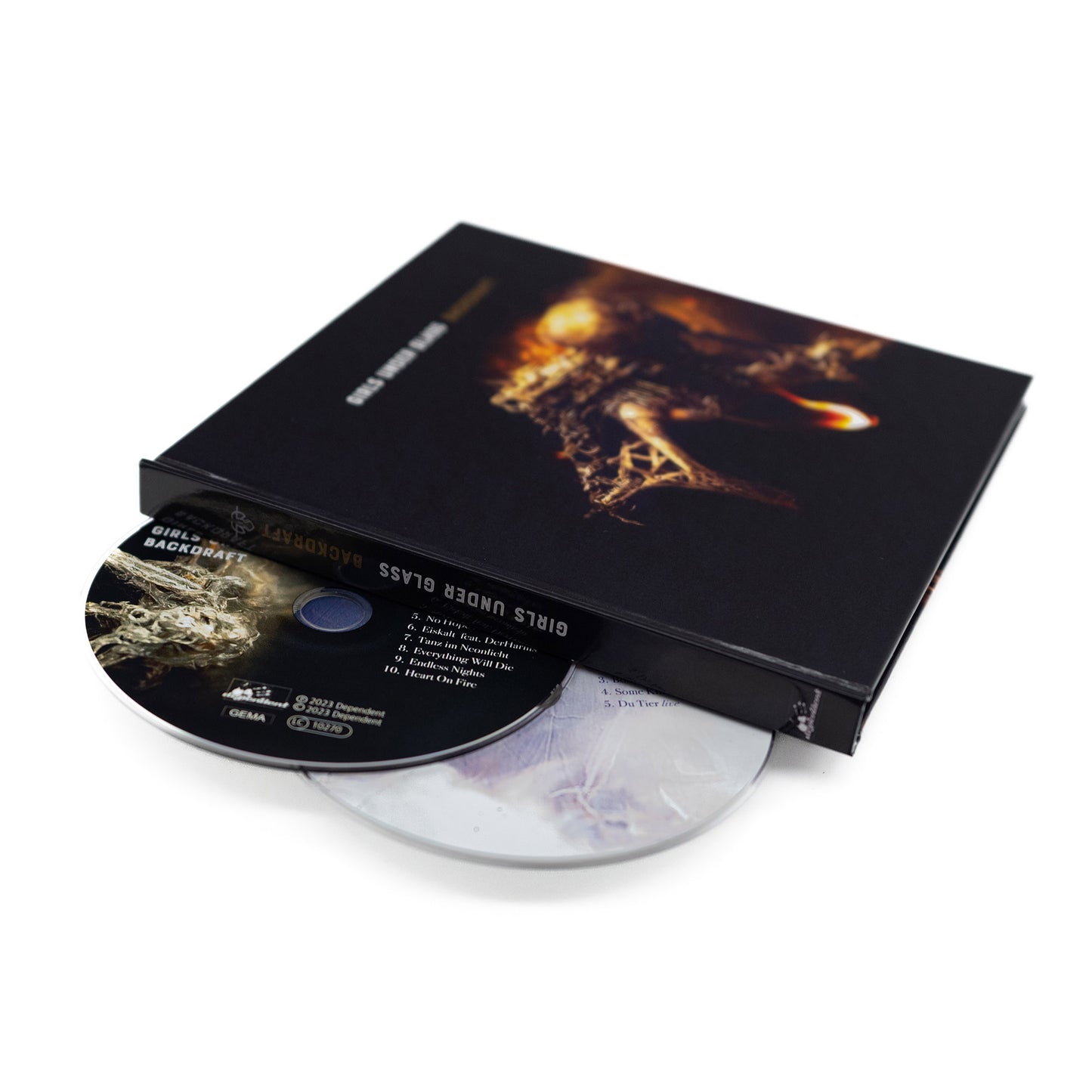 Girls Under Glass - Backdraft (Artbook - Book 2-CD)