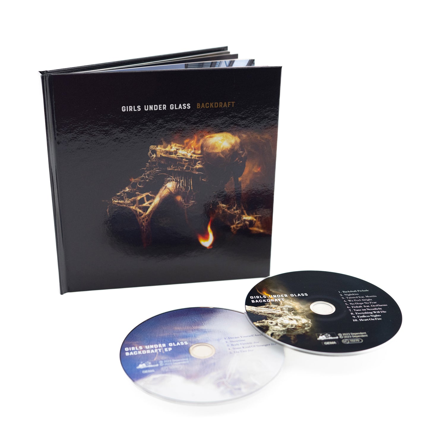 Girls Under Glass - Backdraft (Artbook - Book 2-CD)