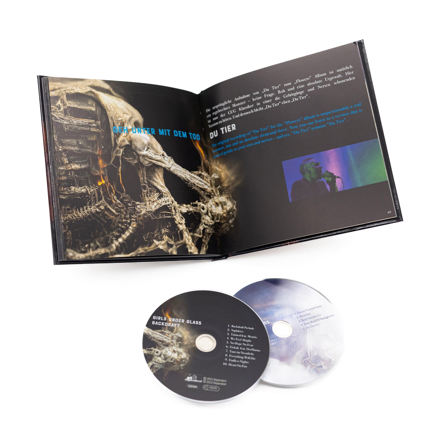 Girls Under Glass - Backdraft (Artbook - Book 2-CD)