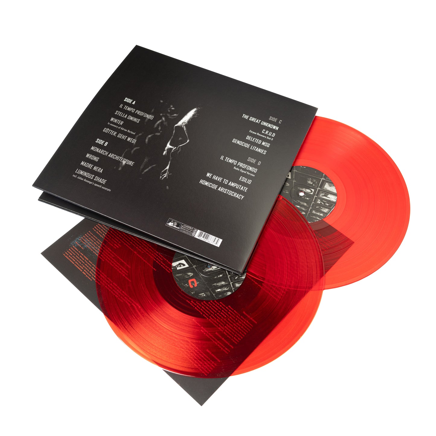 Kirlian Camera - Radio Signals For The Dying (Vinyl 2-LP Gatefold - Transparent Red)